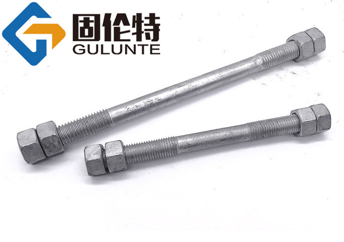 熱鍍鋅雙頭螺栓標(biāo)準(zhǔn)型號(hào)規(guī)格尺寸表大全